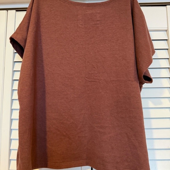 Conscious Clothing SATRUDAY TEE, Russet, Medium - Picture 5 of 5